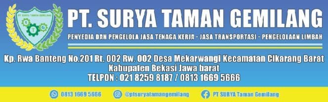 
PT. Surya Taman Gemilang: Jasa Tenaga Kerja, Transportasi, dan Pengelolaan Limbah