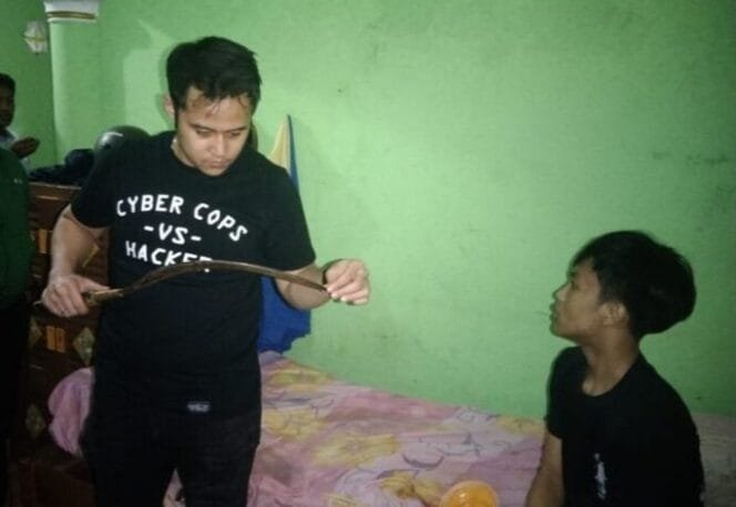 Satreskrim Polsek Cikarang Barat Tangkap Dua Pelaku Begal Sadis, Satu Orang DPO