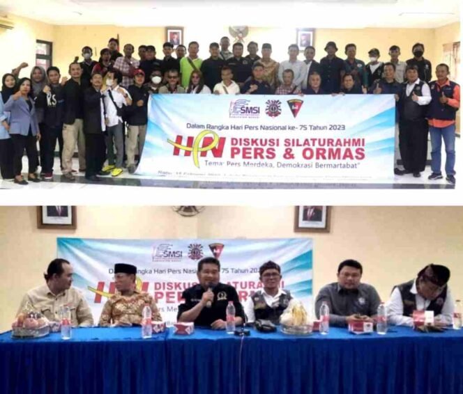 
SMSI Gelar Diskusi Pers Bersama AOB di Mako Brimob Cikarang