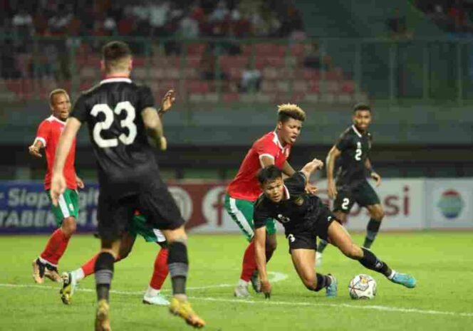 Laga Timnas Indonesia vs Burundi.