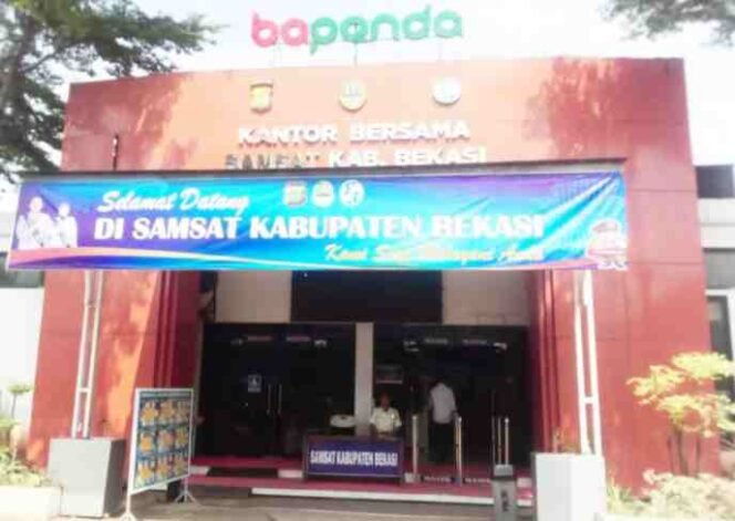 
Kantor Samsat Kabupaten Bekasi. (Doc: Istimewa)