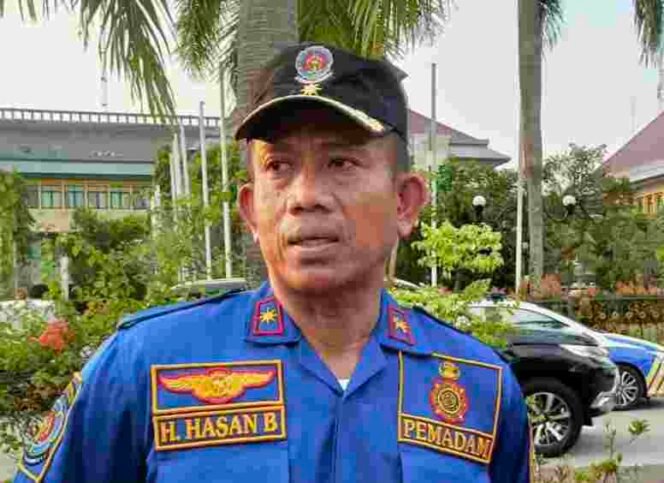 Kepala Dinas Pemadam Kebakaran Kabupaten Bekasi, Hasan Basri. (Doc: Istimewa).