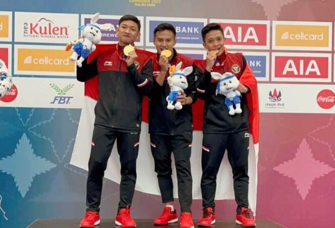 
Atlet Kabupaten Bekasi Peraih Medali di Sea Games 2023 Kamboja. (Doc: Istimewa)
