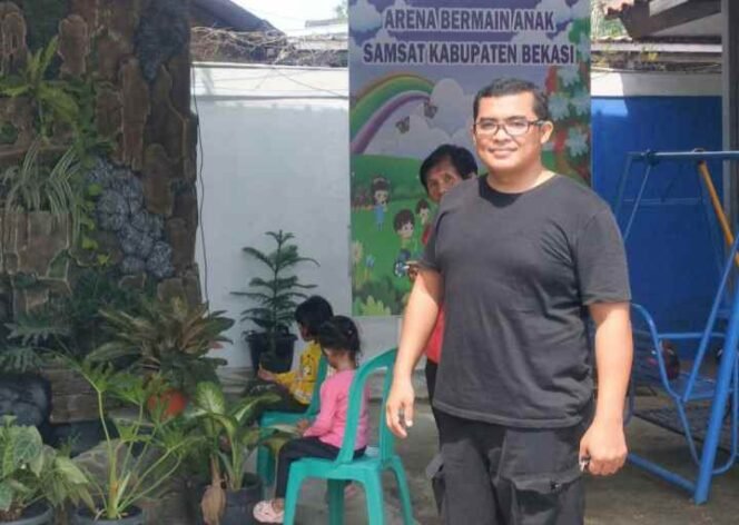 
Arena Bermain Anak Samsat Kabupaten Bekasi. (Doc: Istimewa)