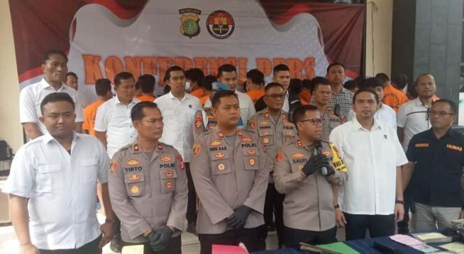
Press Rilis Polres Metro Bekasi. (Dok: Istimewa)