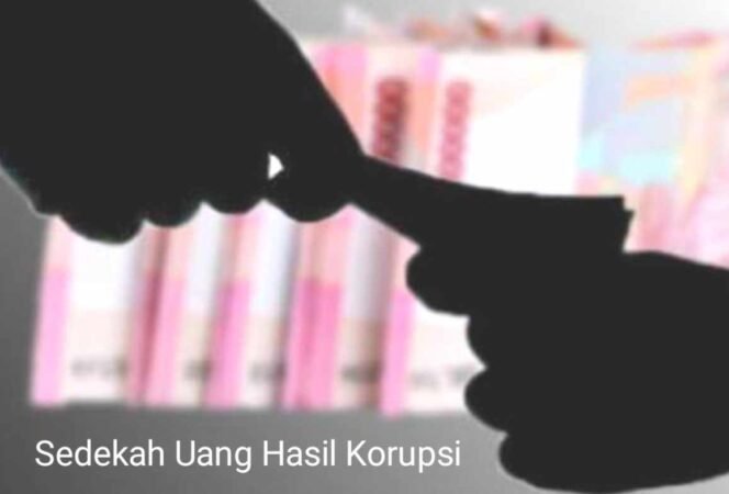 Ilustrasi Sedekah Harta Hasil Korupsi. (Dok: Istimewa)