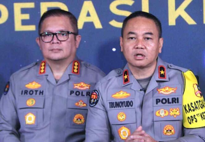 Polri mencatat 214 kecelakaan dan 5.978 pelanggar lalu lintas selama Operasi Ketupat 2024, per 7 April 2024. (Dok: Istimewa)