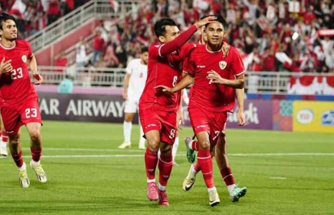 Timnas U-23 Indonesia pada Piala Asia U-23 2024. (Dok: Istimewa)