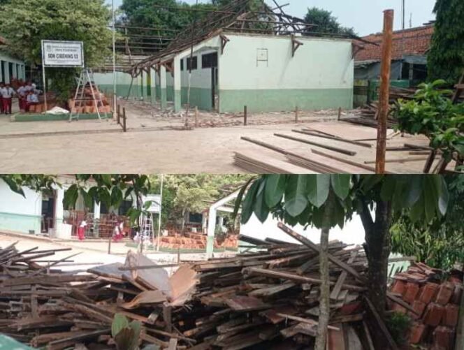 
Pelaksanaan Rehab Total SDN Cibening 03 Setu, Kabupaten Bekasi. (Dok: Istimewa)