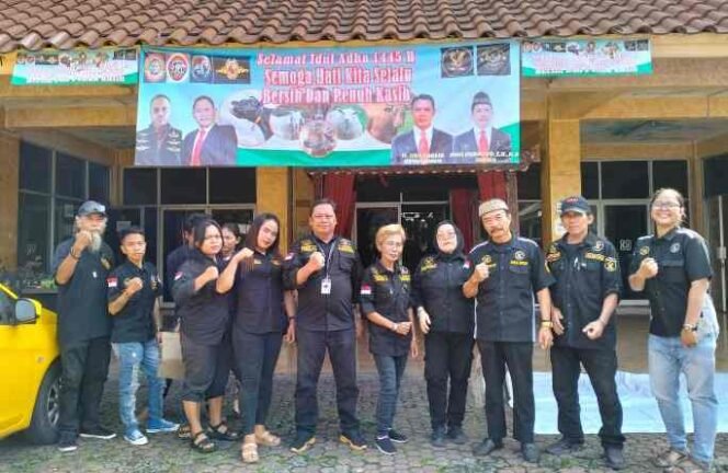 
DPP LSM GNRI Saat Momen Idul Adha 1445 H / 2024 M. (Dok: Istimewa)