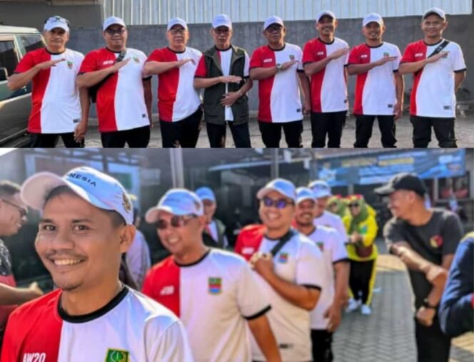 
Acara Gerak Jalan Santai Kecamatan Setu. (Dok: Istimewa)