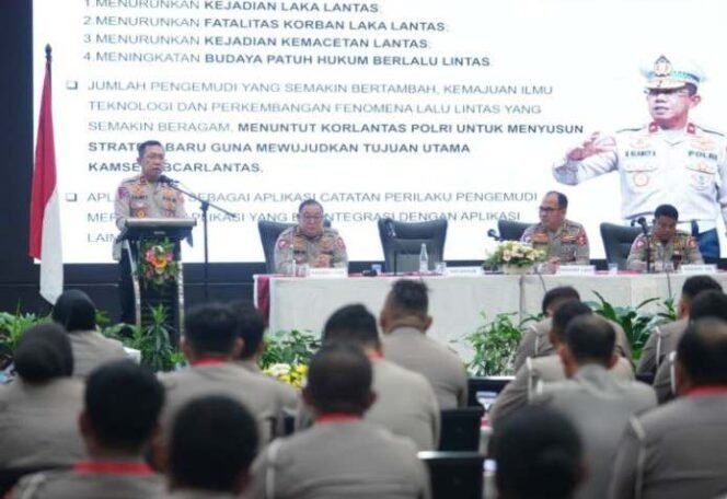 
Korps Lalu Lintas Polri telah mengadakan Pelatihan Sistem Catatan Perilaku Berlalu Lintas atau Traffic Attitude Record (TAR). (Dok: Istimewa)