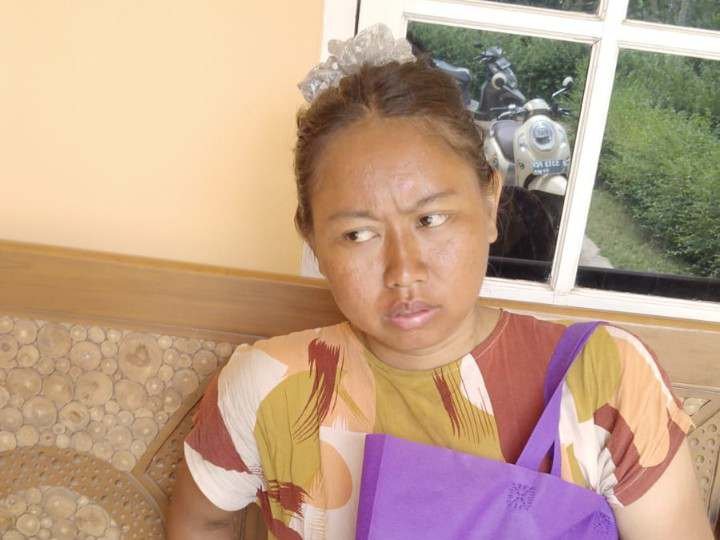 Wanita Terlantar di Ciledug Setu