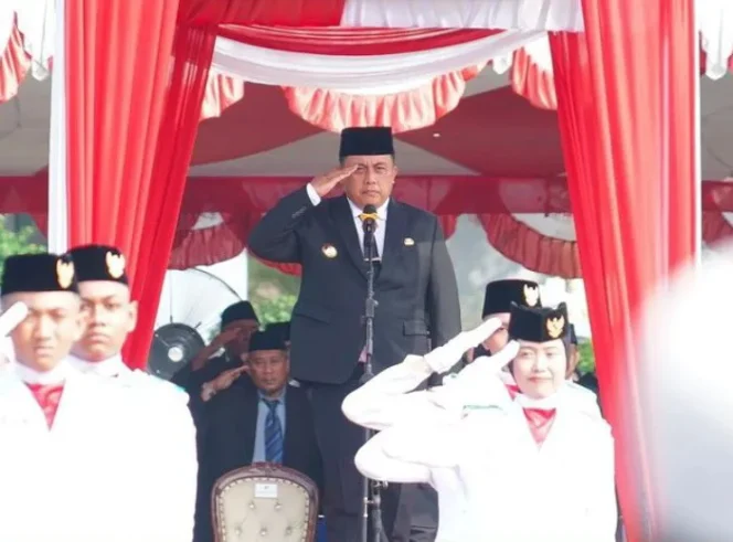 
Pj Bupati Bekasi Dedy Supriyadi Pimpin Upacara Peringatan Hari Sumpah Pemuda. (Dok: Istimewa)