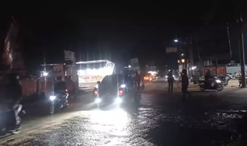Lampu Taman Kecamatan Setu