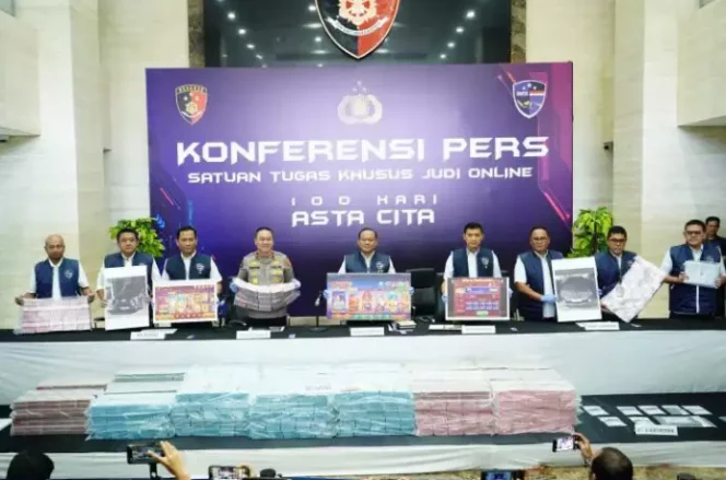 Pengungkapan Judi Online Sindikat Internasional. (Dok: Istimewa)