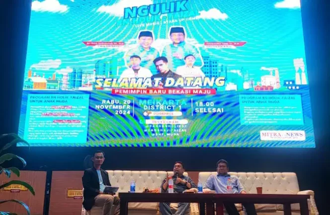 
Milenial dan Gen Z Ngulik BN Holik-Faizal, Jadi Terobosan Baru Demokrasi di Kabupaten Bekasi