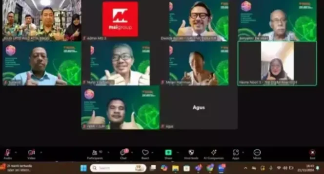 
BLUD UPTD PALD Kota Bekasi Paparkan Materi Online. (Dok: Istimewa)