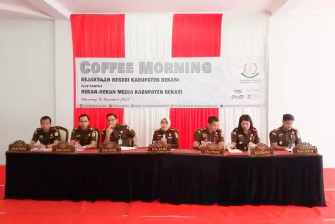 
Kejari Kabupaten Bekasi Coffe Morning Bareng Insan Pers. (Dok: Istimewa)