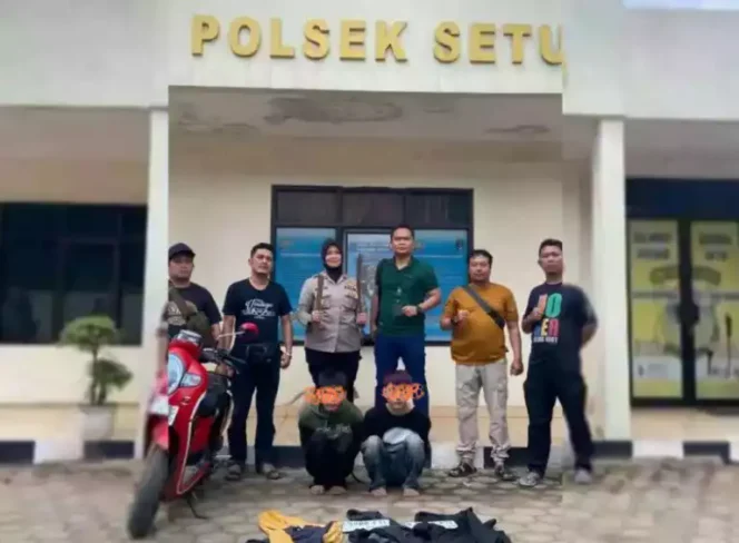 
Penangkapan Terduga Pelaku Begal di Setu. (Dok: Istimewa)