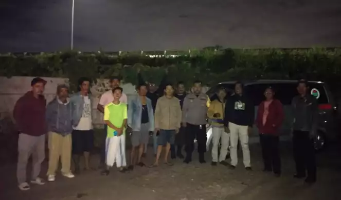Giat Patroli Malam desa Tamansari