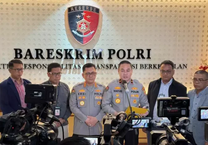 Kepala Biro Penerangan Masyarakat (Karopenmas) Divisi Humas Polri, Brigadir Jenderal Polisi Trunoyudo Wisnu Andiko, dalam sesi wawancara singkat. (Dok: Istimewa)