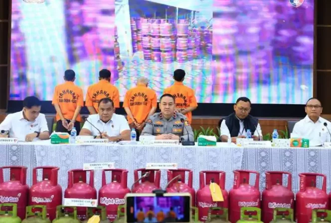 
Bareskrim Polri berhasil mengungkap jaringan penyalahgunaan gas LPG 3 kg bersubsidi. (Dok: Istimewa)