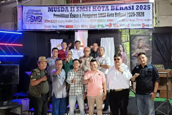 
Pemilihan Ketua SMSI Kota Bekasi Periode 2025-2028. (Dok: Istimewa)