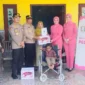 Bantuan Kursi Roda Kapolres