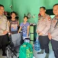 Bantuan Kursi Roda Polsek Cikarang Barat