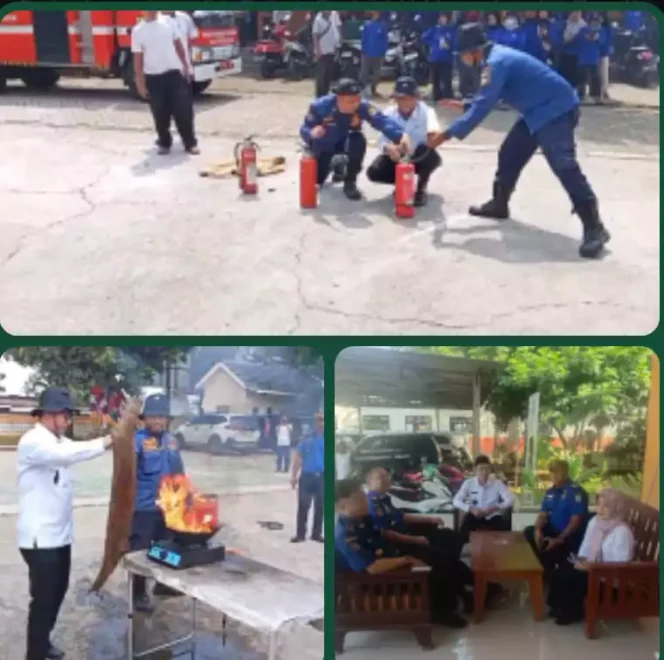 
Disdamkar Bekasi Gelar Pelatihan Keluarga Tanggap Kebakaran Rumah Tangga di Lokasi P2WKSS Desa Cikarageman. (Dok: Istimewa)