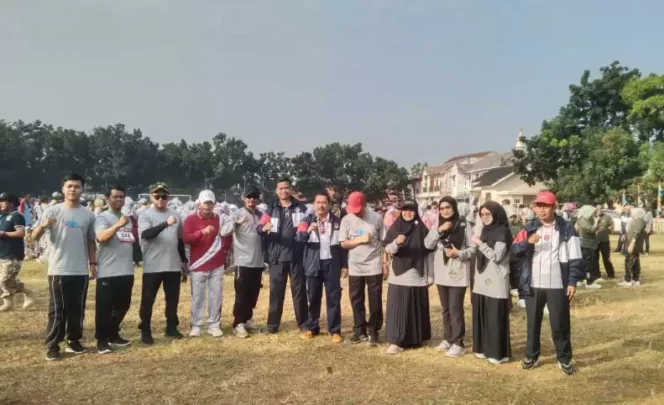 
Kapolsek Cikarang Barat Sampaikan Pesan di Hari Jadi Bekasi & HUT RI. (Dok: Istimewa)