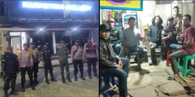 Patroli Gabungan Polsek Setu, Polres Metro Bekasi. (Dok: Istimewa)