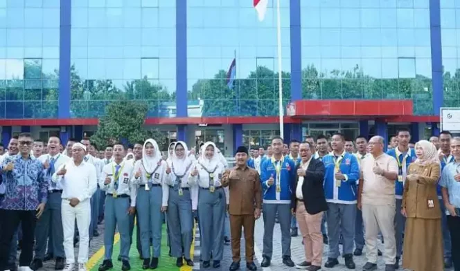 
Pelepasan 113 Peserta Pemagangan ke Jepang dan Jerman. (Dok: Istimewa)