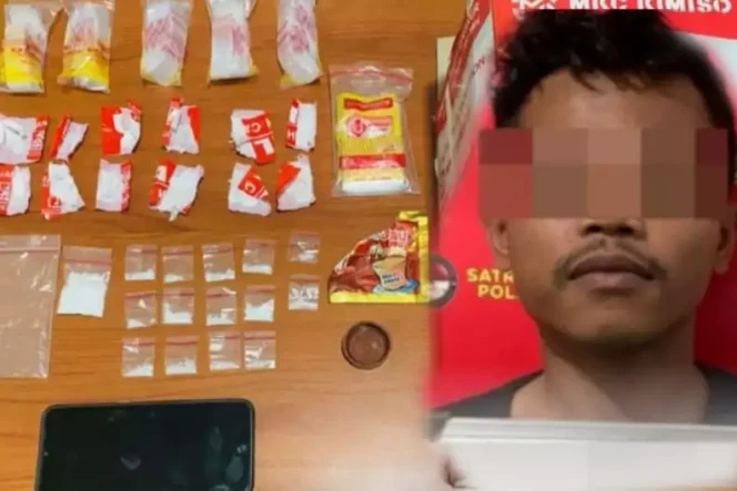 
Barang Bukti Pengungkapan Jaringan Narkoba di Cilawu, Garut. (Dok: Istimewa)