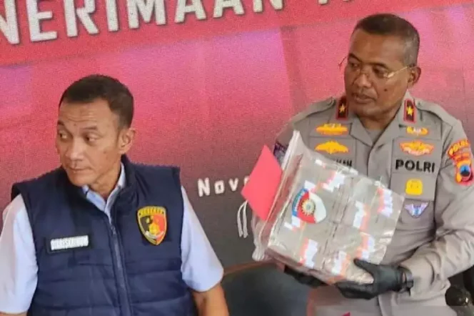 
Direktur Reserse Kriminal Umum Polda Jateng, Kombes Dwi Subagio, dalam Pres Release. (Dok: Istimewa)