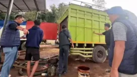 Penggrebekan Gudang Penimbun BBM Subsidi di Bangka. (Dok: Istimewa)