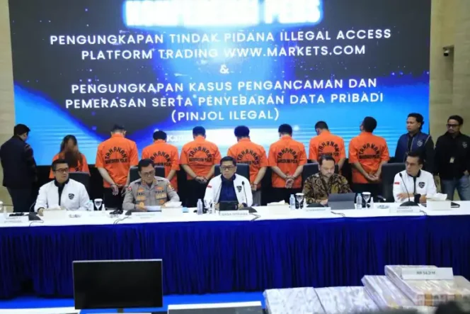 
Direktorat Tindak Pidana Siber Bareskrim Polri mengungkap kasus illegal access terhadap platform perdagangan aset kripto internasional. (Dok: Istimewa)