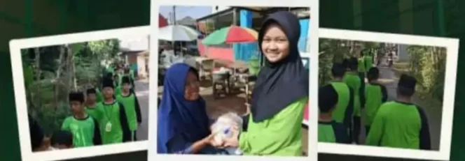 
Kegiatan Sosial MTs At Taqwa Lubangbuaya, Setu. (Dok: Istimewa)