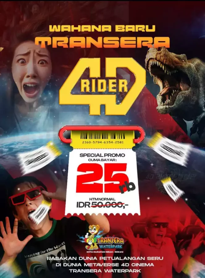
Transera Waterpark Luncurkan Wahana Baru “4D Simulator”. (Dok: Istimewa)