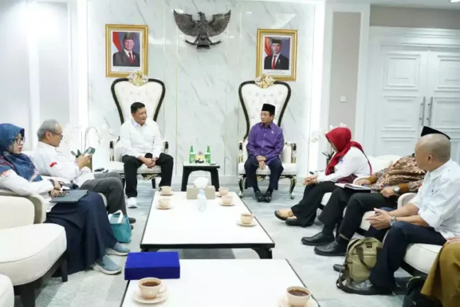 
Kemenag audiensi bersama Ikatan Ahli Pengadaan Indonesia (IAPI). (Dok: Istimewa)