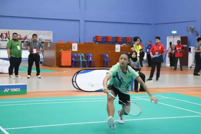 
Badminton Indonesia di ASEAN School Games. (Dok: Istimewa)