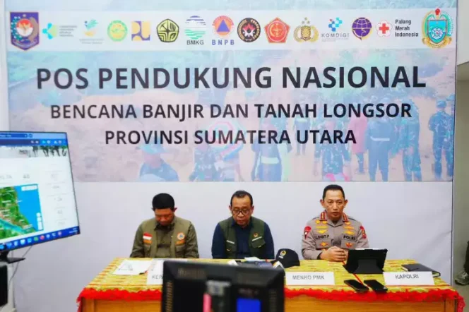 
Kapolri dalam rapat koordinasi penanganan bencana. (Dok: Istimewa)