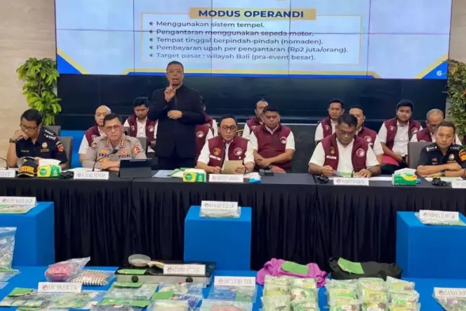 
Polri Gagalkan Jaringan Narkoba Jelang DWP 2025 di Bali. (Dok: Istimewa)