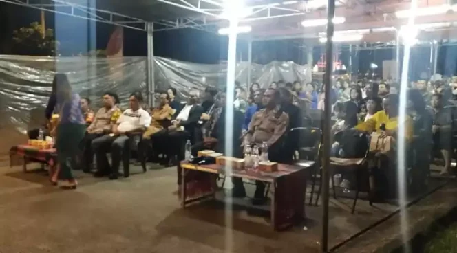 
Ibadah Natal Distrik Sakura. (Dok: Istimewa)