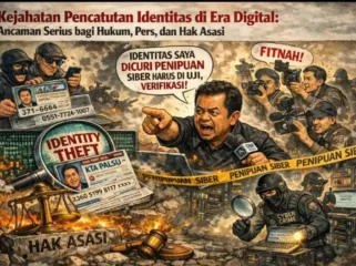 Ilustrasi: Kejahatan Pencatutan Identitas di Era Digital. (Dok: Istimewa)