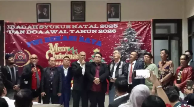 Natal PWI Bekasi Raya. (Dok: Istimewa)