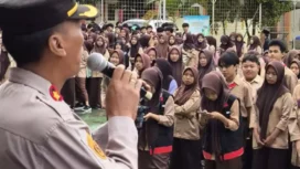 Police Goes to School Polsek Cibarusah di SMAN 1 Cibarusah. (Dok: Istimewa)
