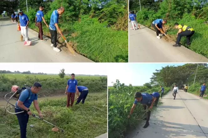 
Kerja Bakti Lapas Kelas IIA Cikarang. (Dok: Istimewa)