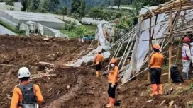 Penanganan Longsor Cisarua, Kabupaten Bandung. (Dok: Istimewa)